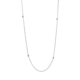 Kiley eyelet crystal necklace