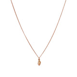 Luella shell 2 micron gold rose gold pendant
