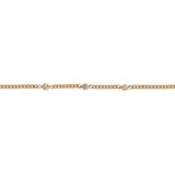 Kaysa large crystal link bracelet