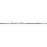 Kaysa large crystal link bracelet