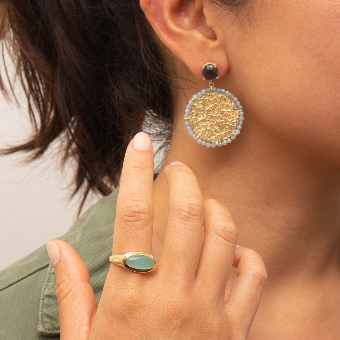 Sara semi-precious ring | MEZI