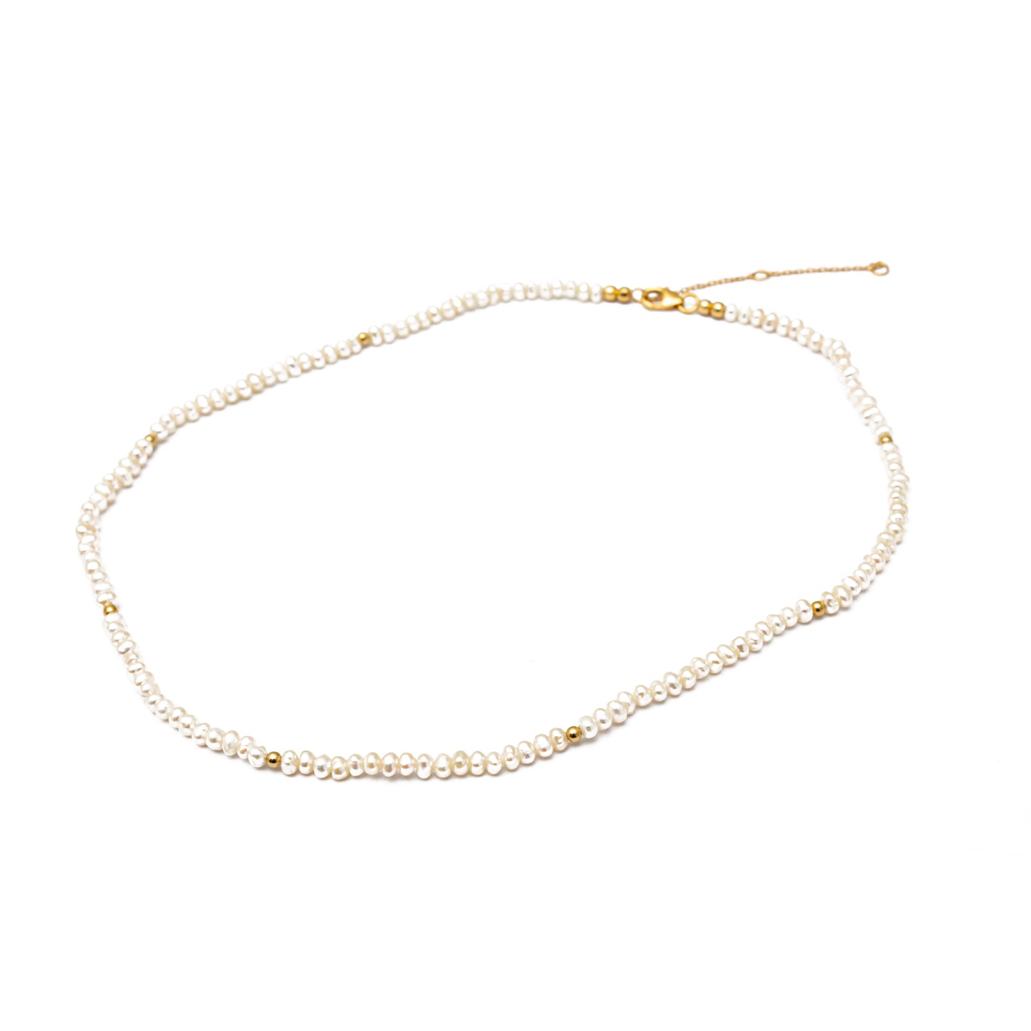 Klara gold vermeil semi precious necklace