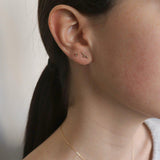 Chaya 2 micron gold dove studs