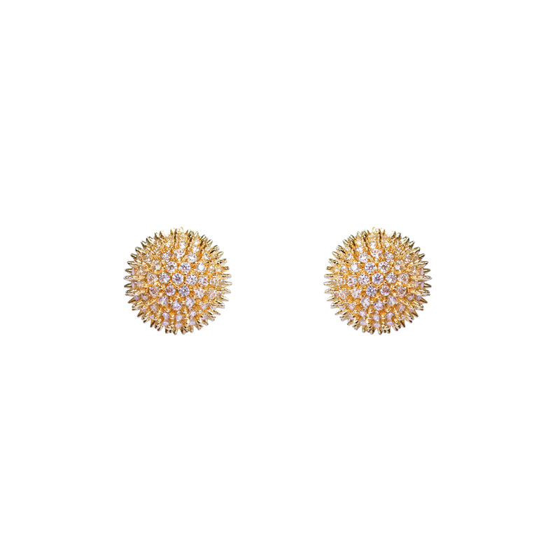 Oykno ball crystal stud