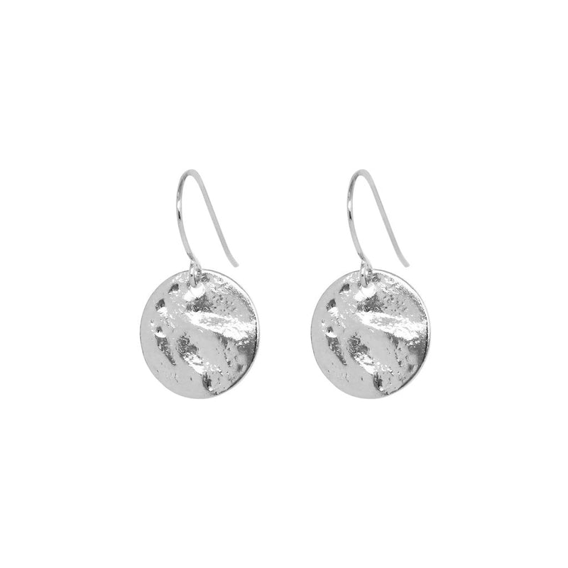 Persys disc drop earrings