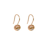 Priya ball crystal earrings