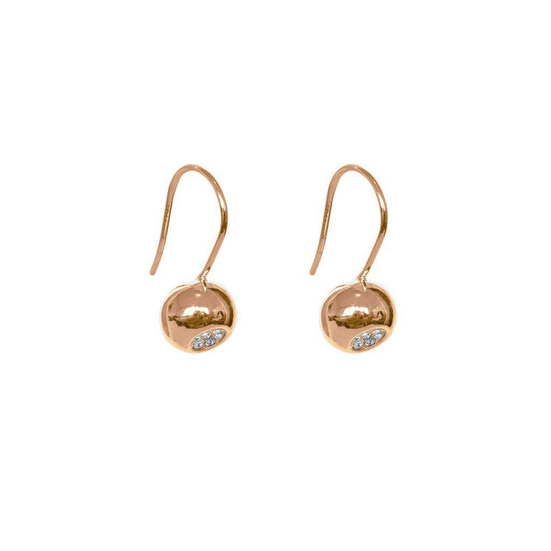 Priya ball crystal earrings
