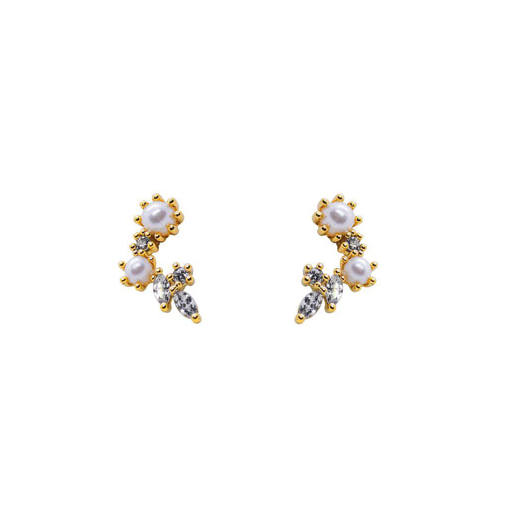 Pasha pearl studs | MEZI