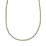 Raegan 2 micron gold semi-precious necklace