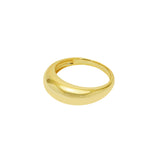 Raisa 2 micron gold ring