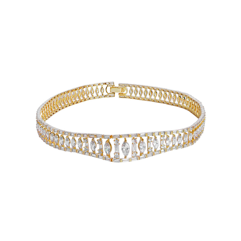 Sibasa thick crystal choker