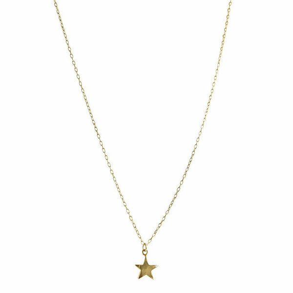 Star gold filled pendant