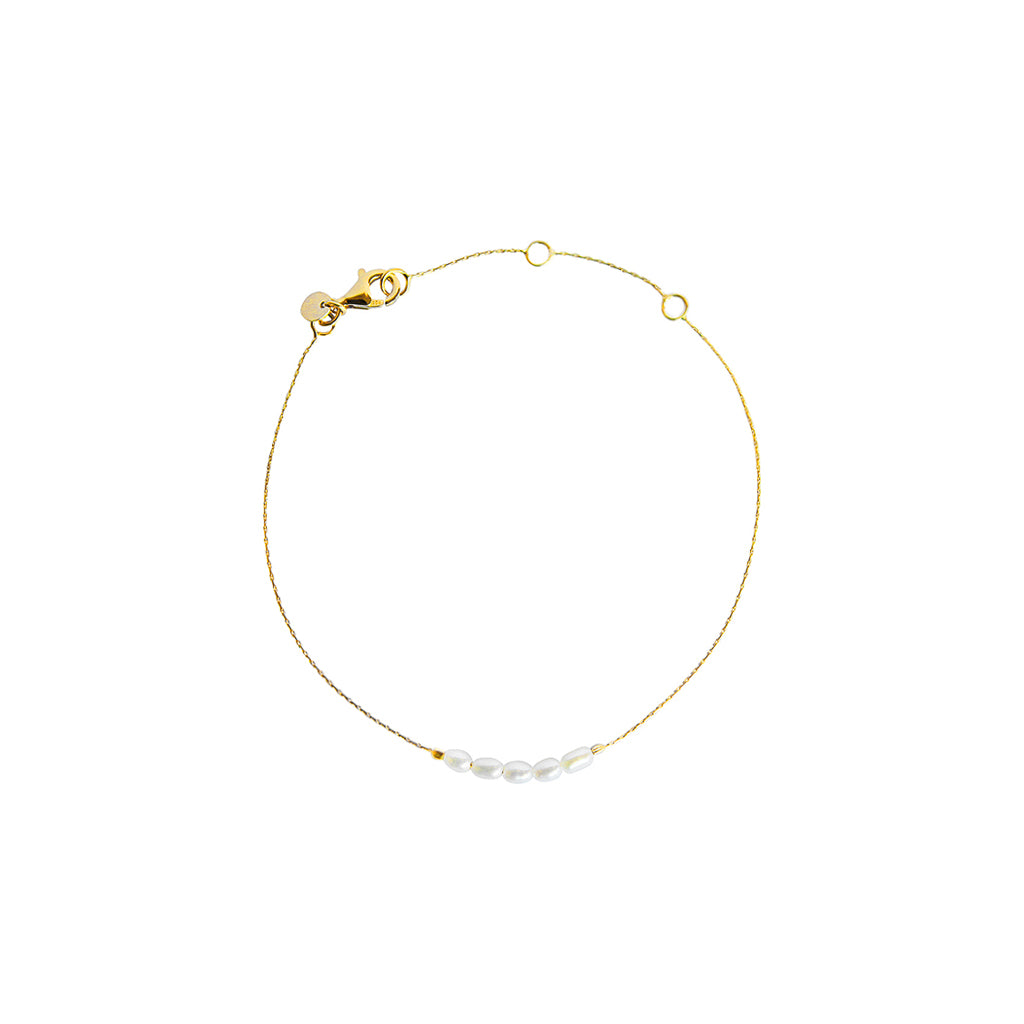 Tinley freshwater pearl bracelet | MEZI
