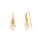 Selas tear drop semi-precious stone earrings
