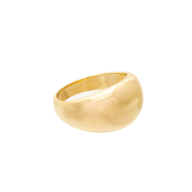 Maize 2 micron gold ring