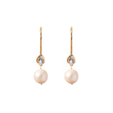 Bella semi-precious freshwater pearl earrings