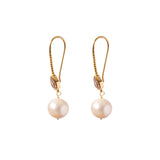 Bella semi-precious freshwater pearl earrings