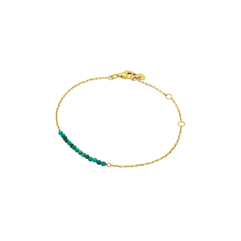 Amia 1 micron gold bracelet | MEZI
