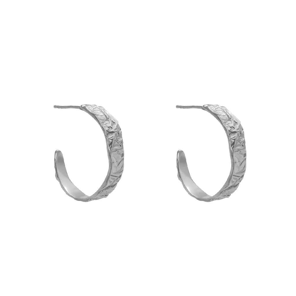 Vane textured hoops | MEZI