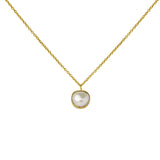 Noe freshwater pearl gold pendant