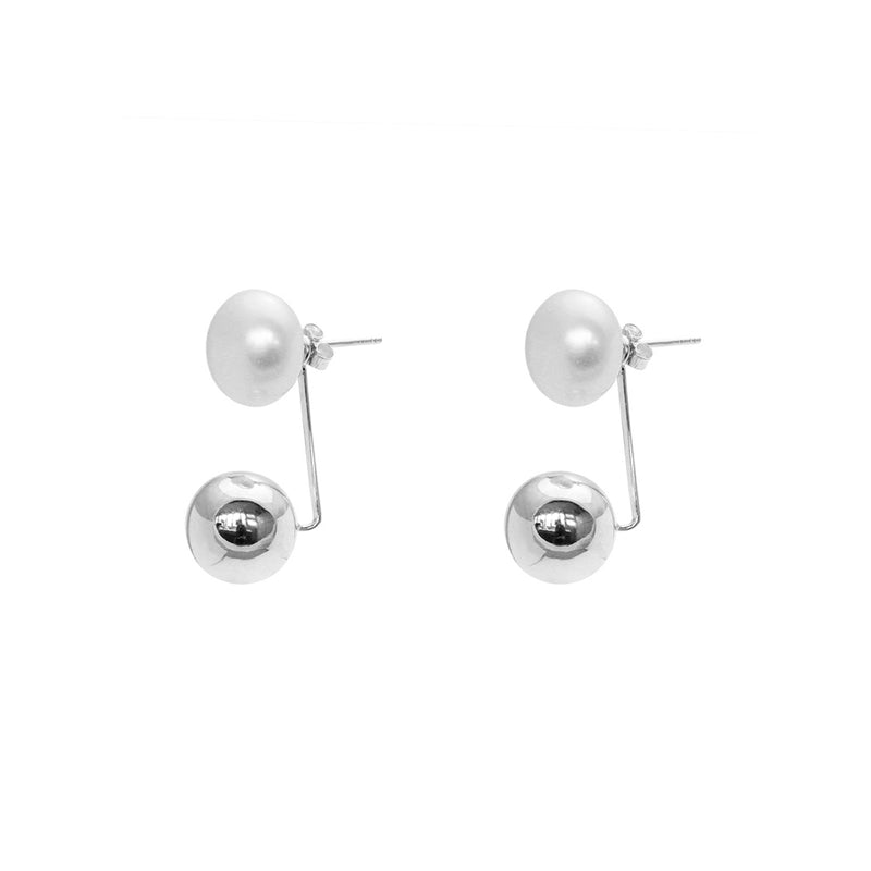 August freshwater pearl earrings