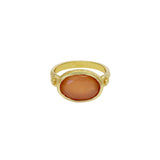 Amoura semi precious gold ring