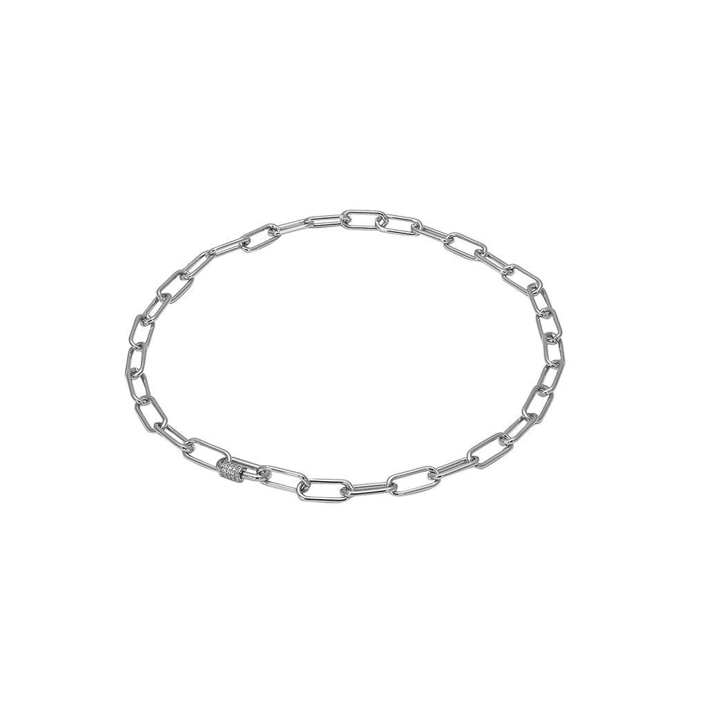 Quentin link chain necklace | MEZI