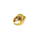 Freyja gold semi-precious ring