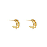 Amari hoop earrings