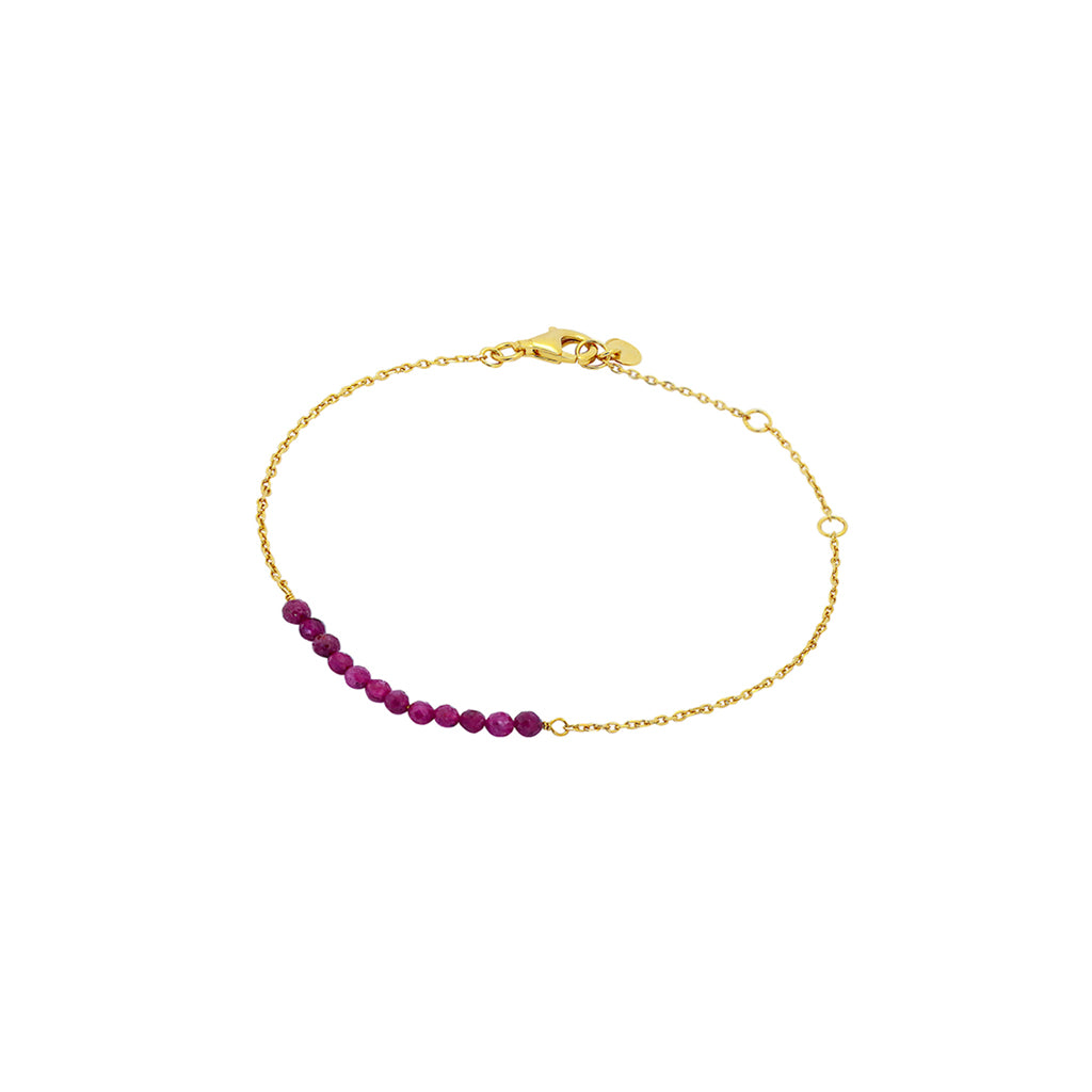 Amia 1 micron gold bracelet | MEZI