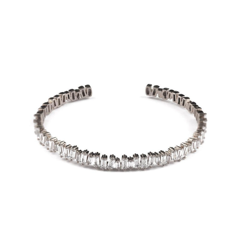 Athena crystal cuff bracelet