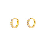 Avah crystal huggies 8mm