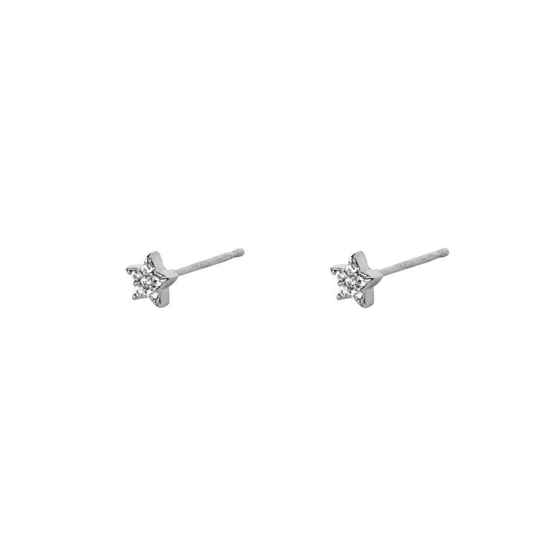 Baha flower crystal studs