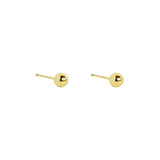 Ball gold studs