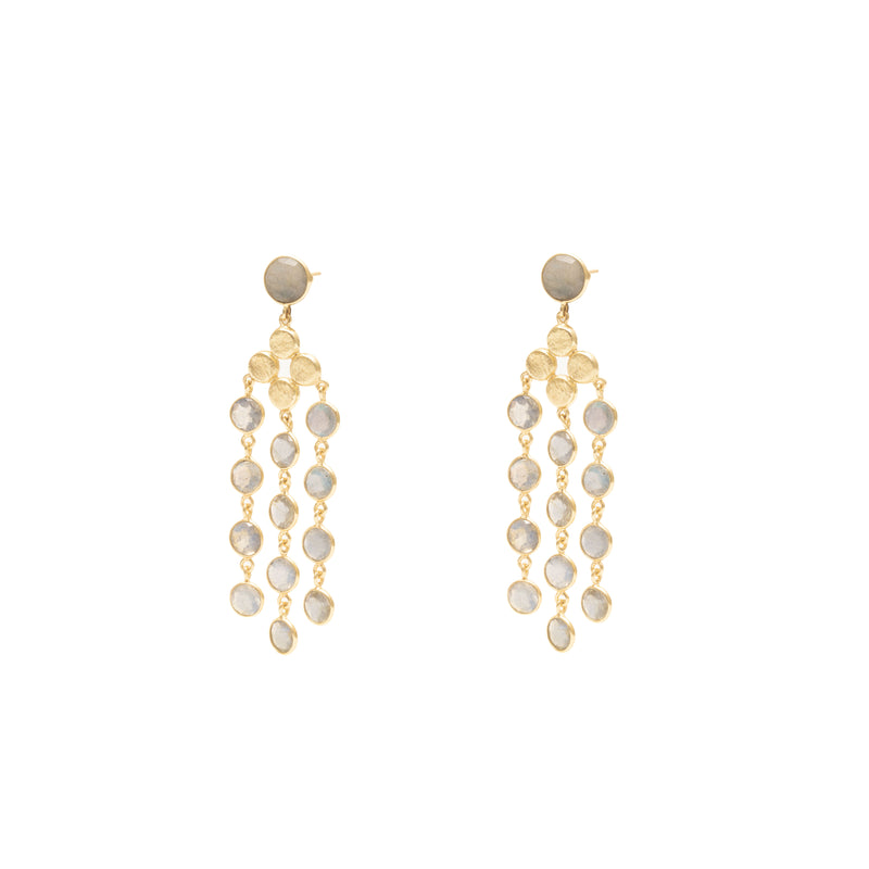 Batu semi precious earrings