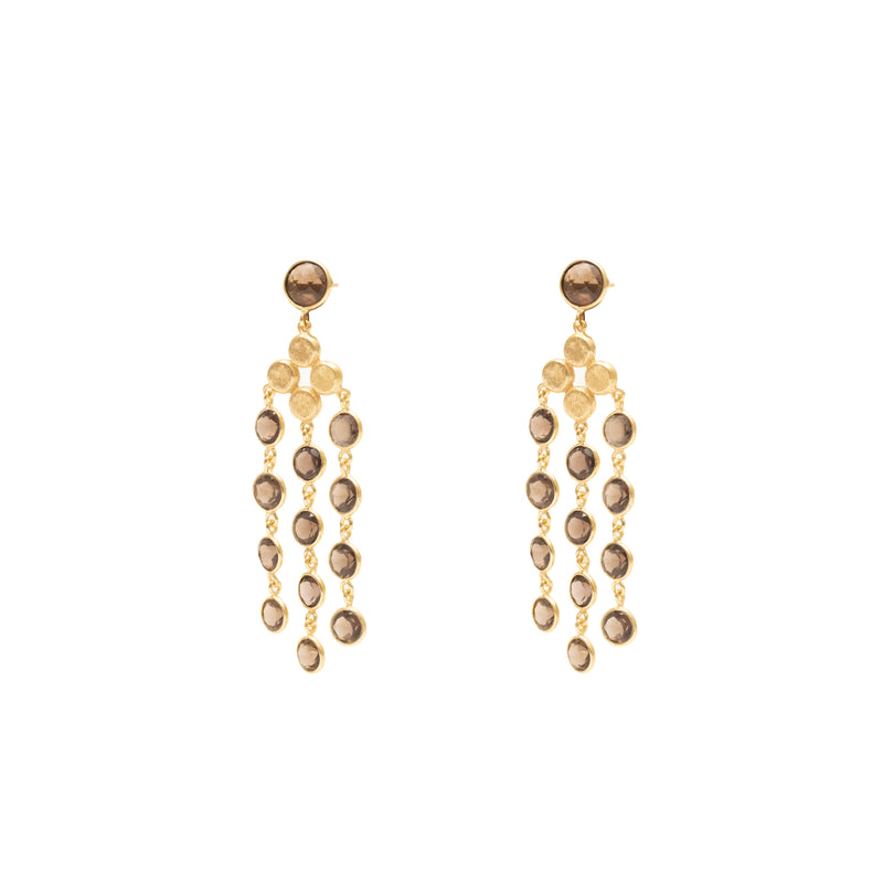 Batu semi precious earrings