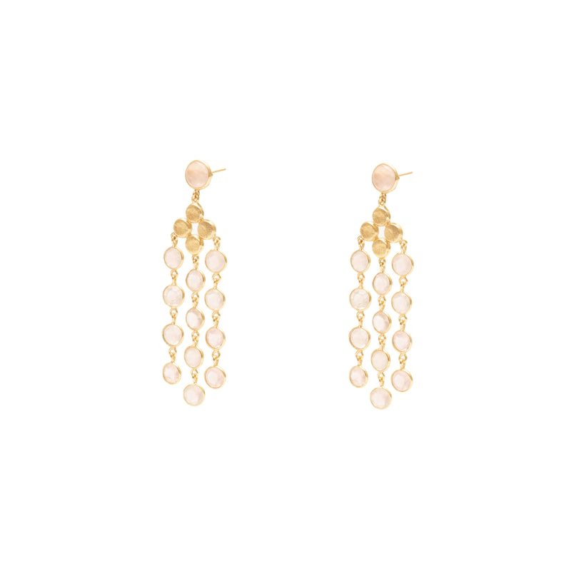 Batu semi precious earrings