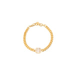 Kara crystal cuban link chain bracelet