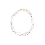 Neo semi-precious freshwater pearl bracelet