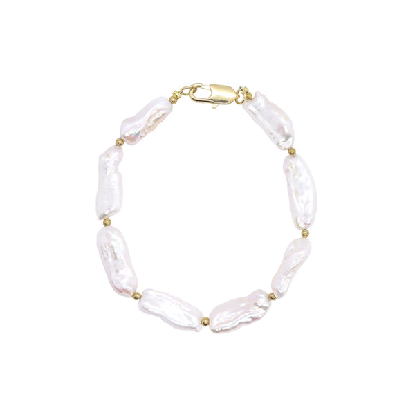 Neo semi-precious freshwater pearl bracelet