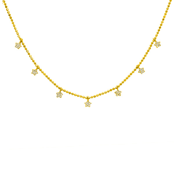 Cashel star crystal necklace