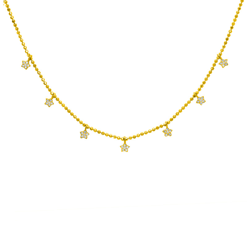 Cashel star crystal necklace