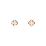 Clover mother of pearl studs