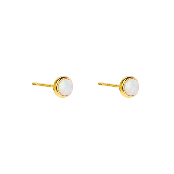 Olara opalite stud earrings