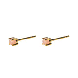 Dia opal studs