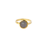 Elkin labradorite gold filled semi-precious ring