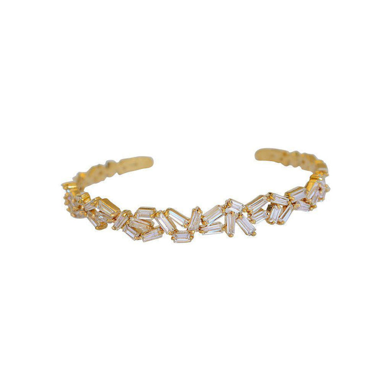 Emilia crystal cuff bracelet