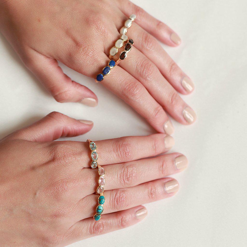 Erika semi-precious ring | MEZI