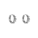 Everlee detailed hoops earrings