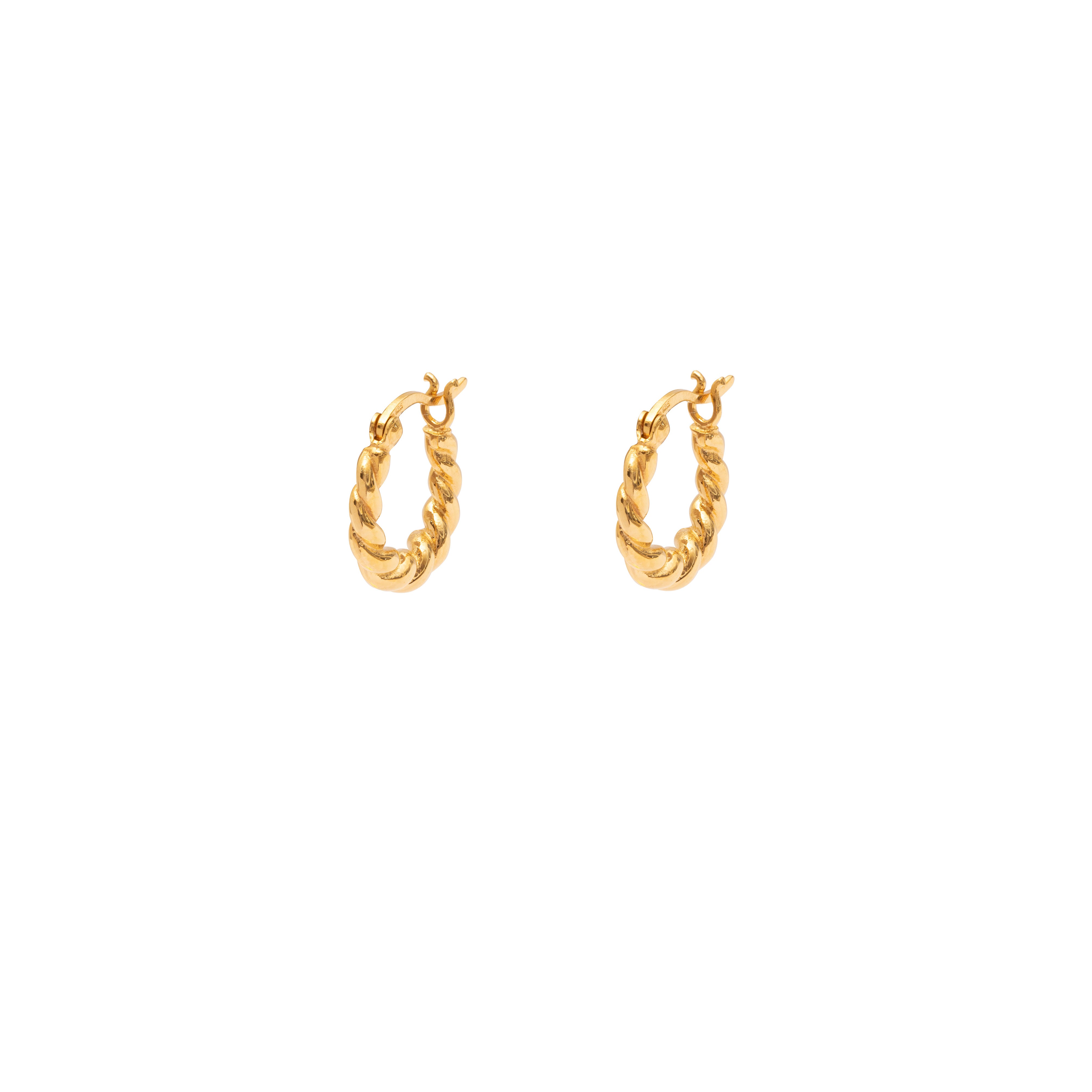 Pixie twist hoop earring | MEZI